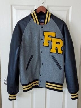 Vintage Balfour Men's 80's Wool Varsity Jacket SZ S